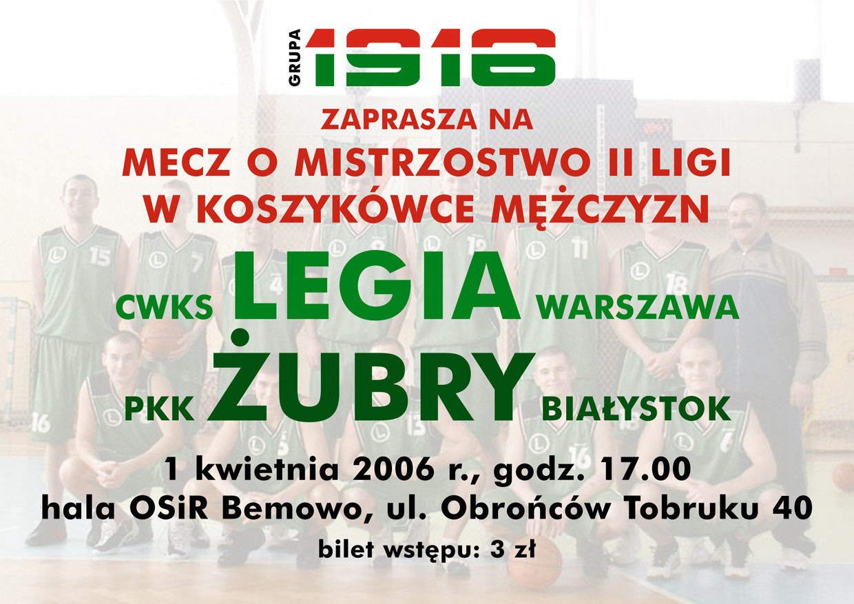 Z Żubrami w sobotę