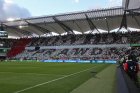 "Gówno Prawda" - panorama oprawy meczu Legia - Zagłębie 