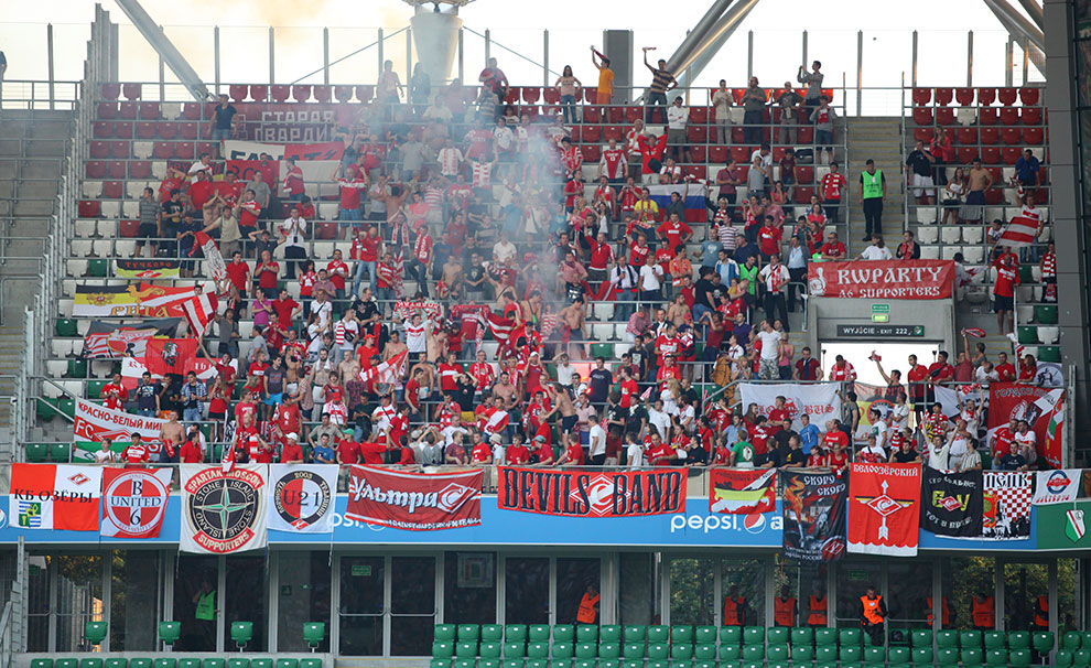 Legia Warszawa 2-2 Spartak Moskwa - fot. Piotr Galas (zdjęcie 56 z 94)