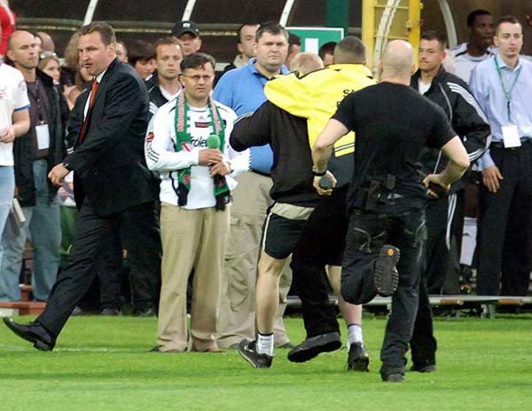 Rekordowy zakaz stadionowy dla kibica Legii