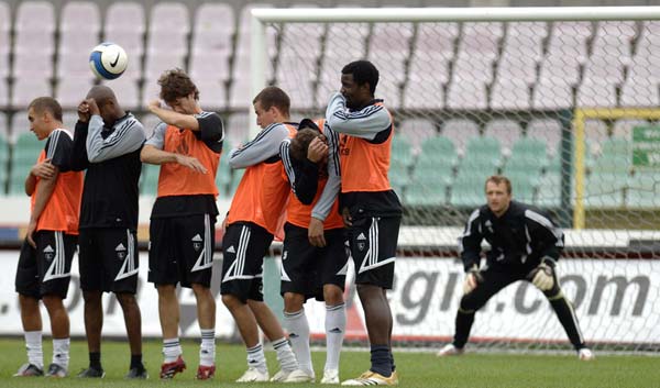 Ostatni trening przed Sosnowcem