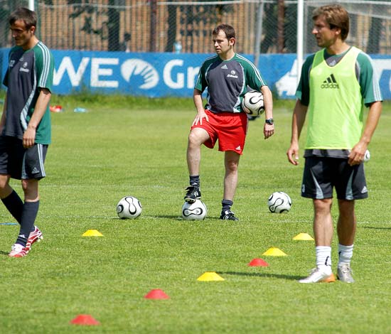 Trening: jest Vicuna i Edson