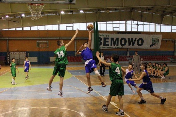 Młodzicy: Legia 39-36 Trójka Żyrardów