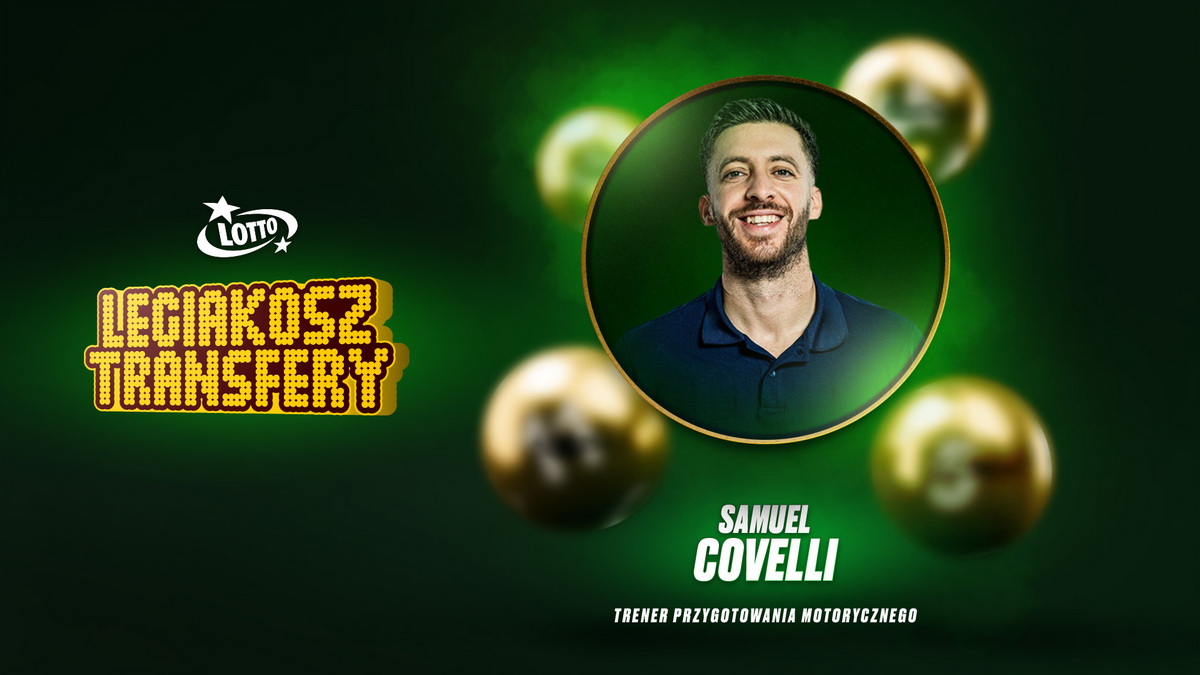Samuel Covelli trenerem przygotowania motorycznego w Legii