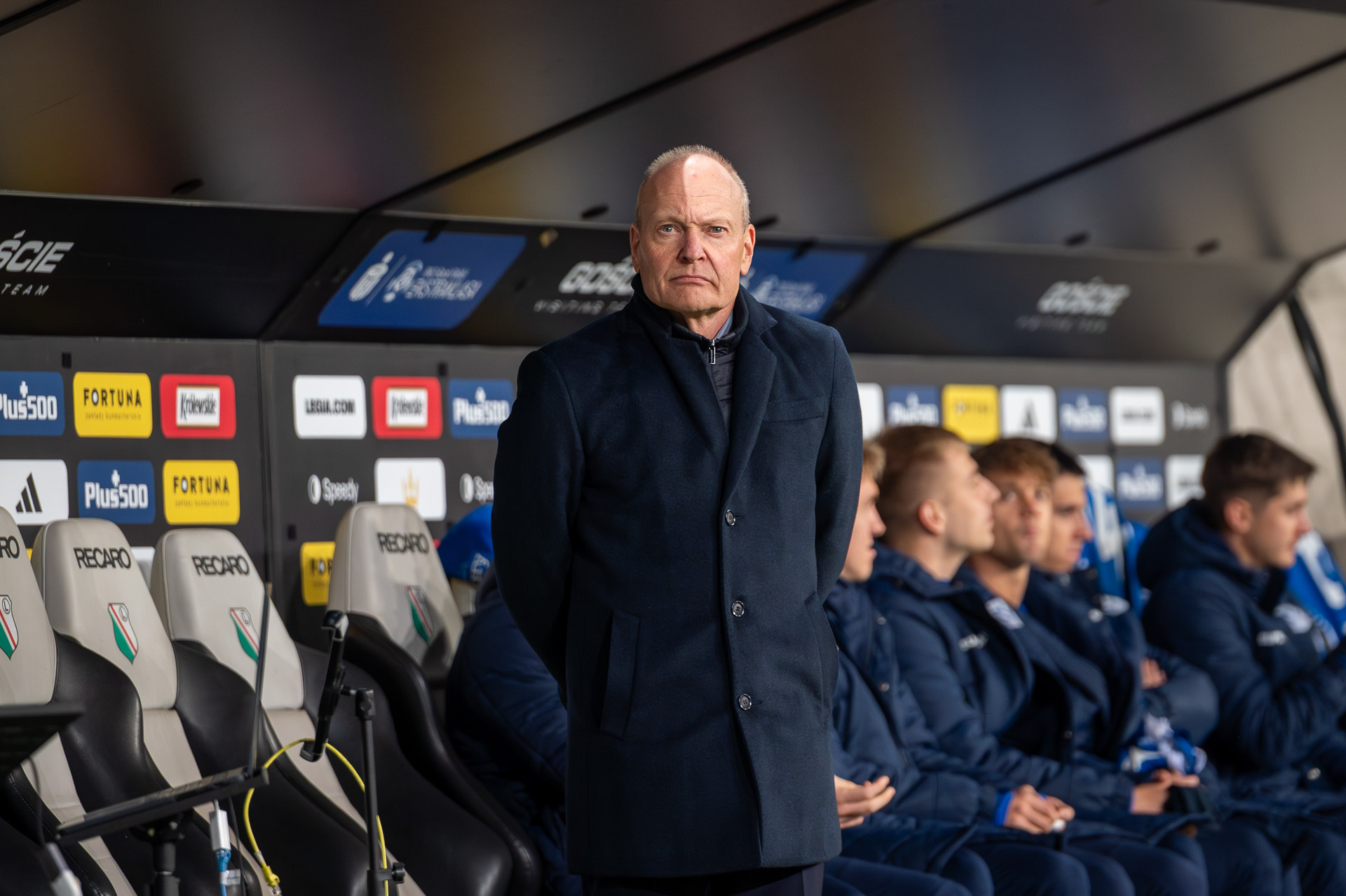 Legia Warszawa - Lech Poznań Niels Frederiksen