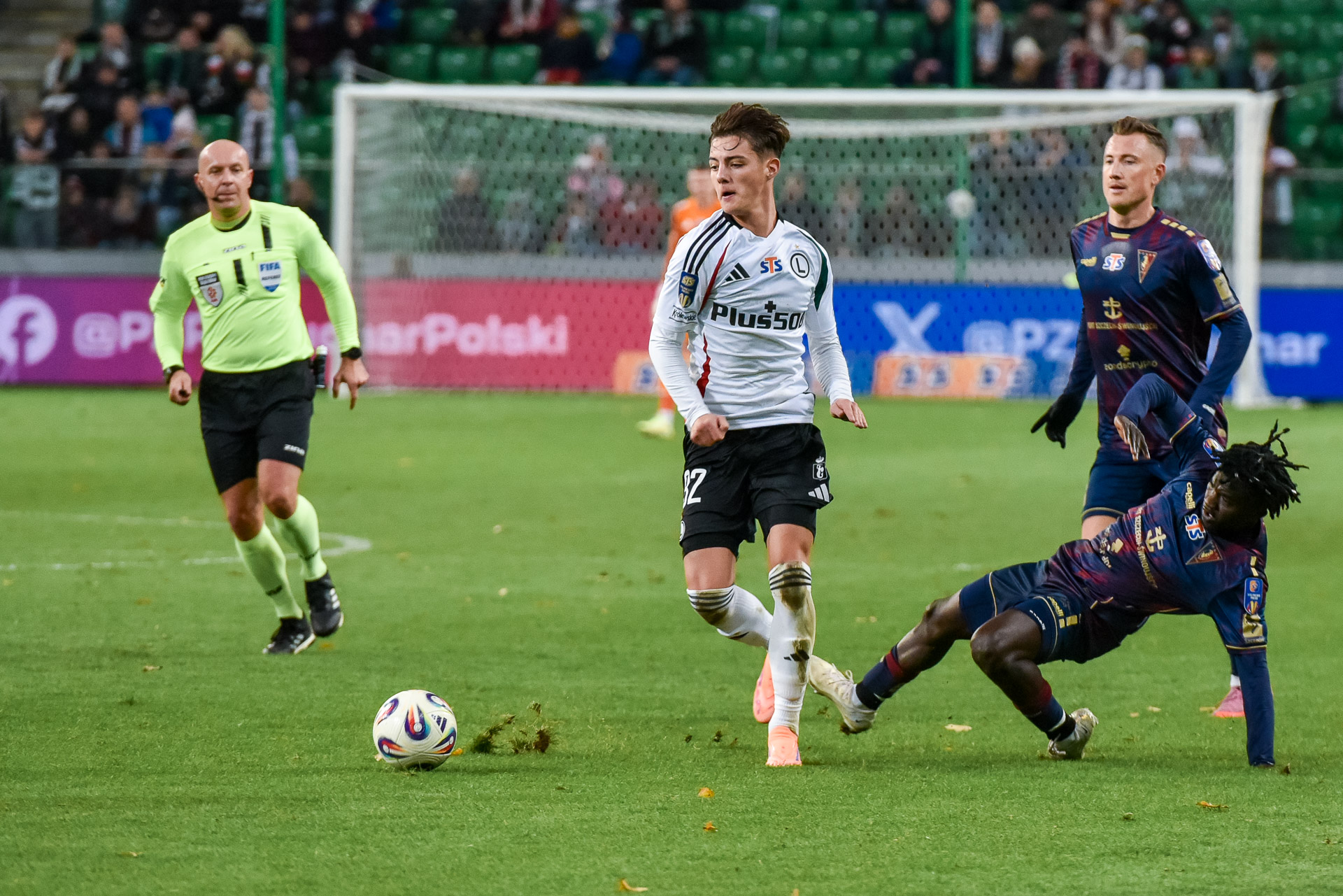 Legia Warszawa - Pogoń Szczecin Kacper Urbański