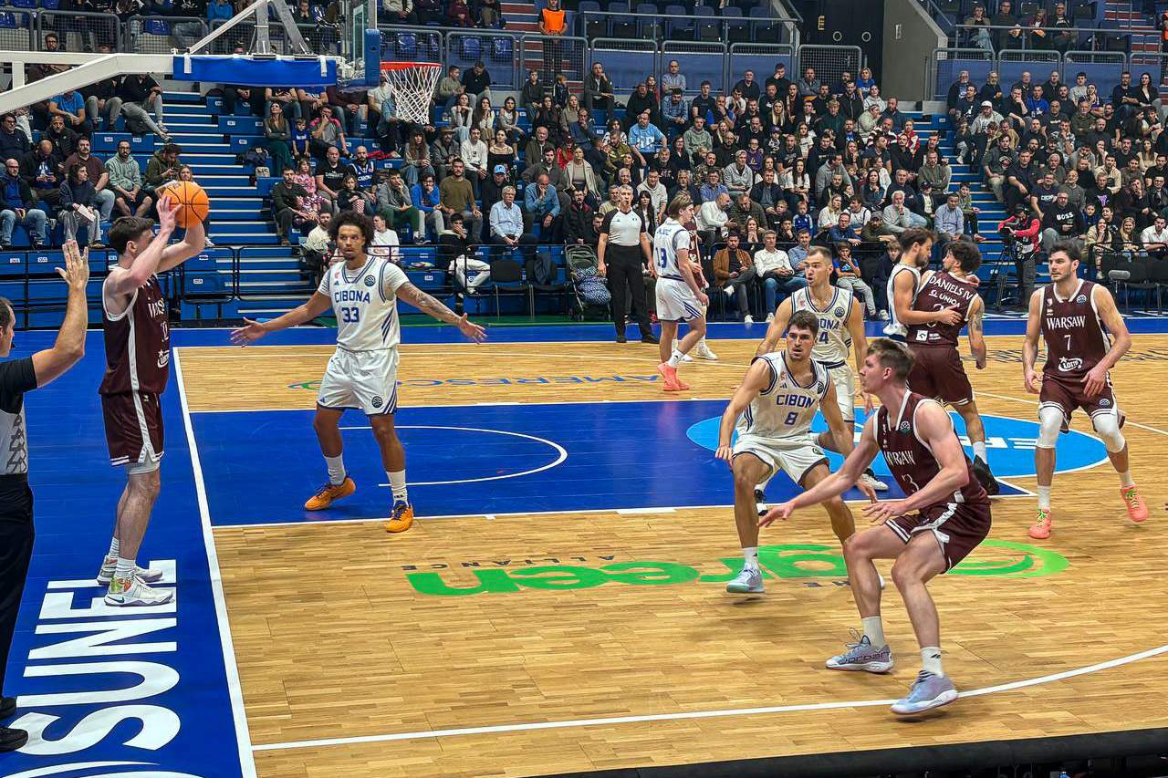 koszykówka Cibona Zagrzeb - Legia Warszawa