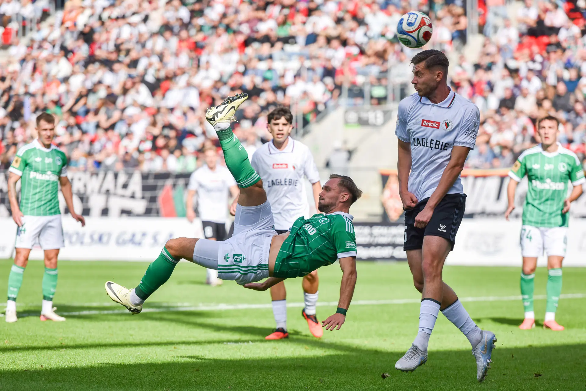 Zagłębie Sosnowiec 2-4 Legia Warszawa