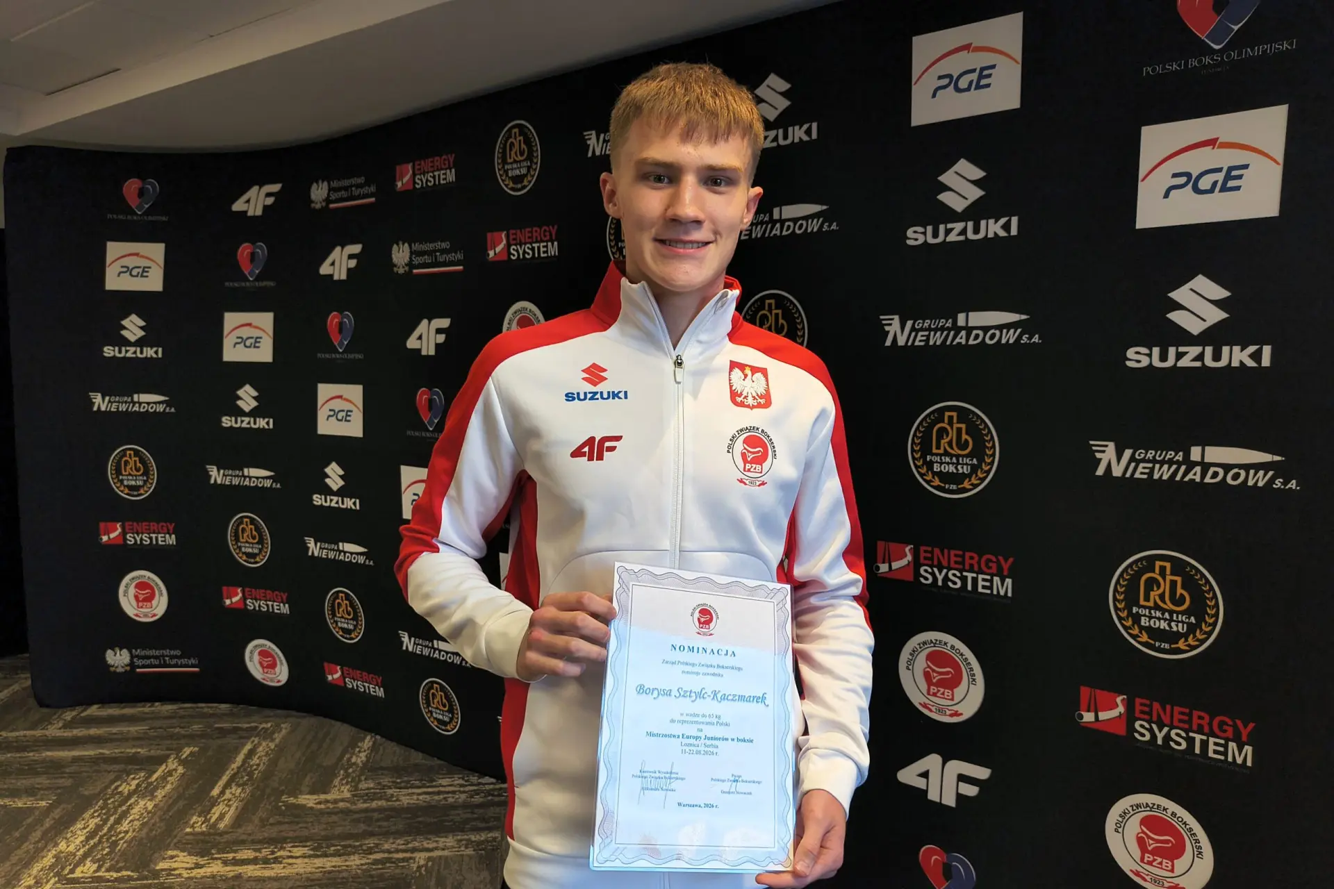 Porażka Kaczmarka w 1/16 finału ME U-19