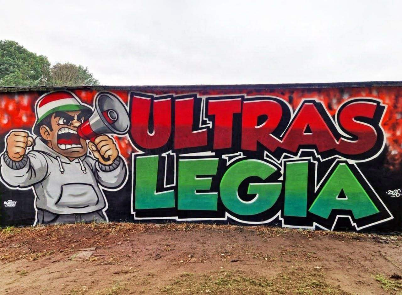 graffiti,Ultras Legia