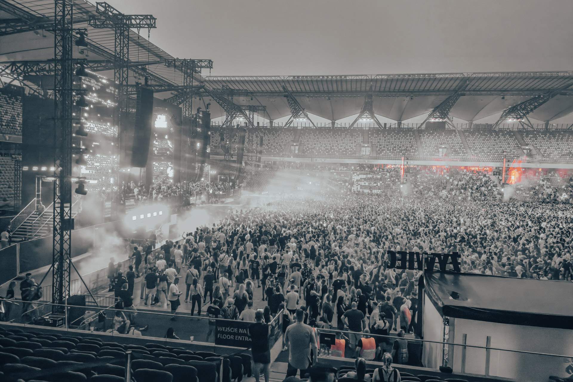 stadion Legii koncert warsaw music festival