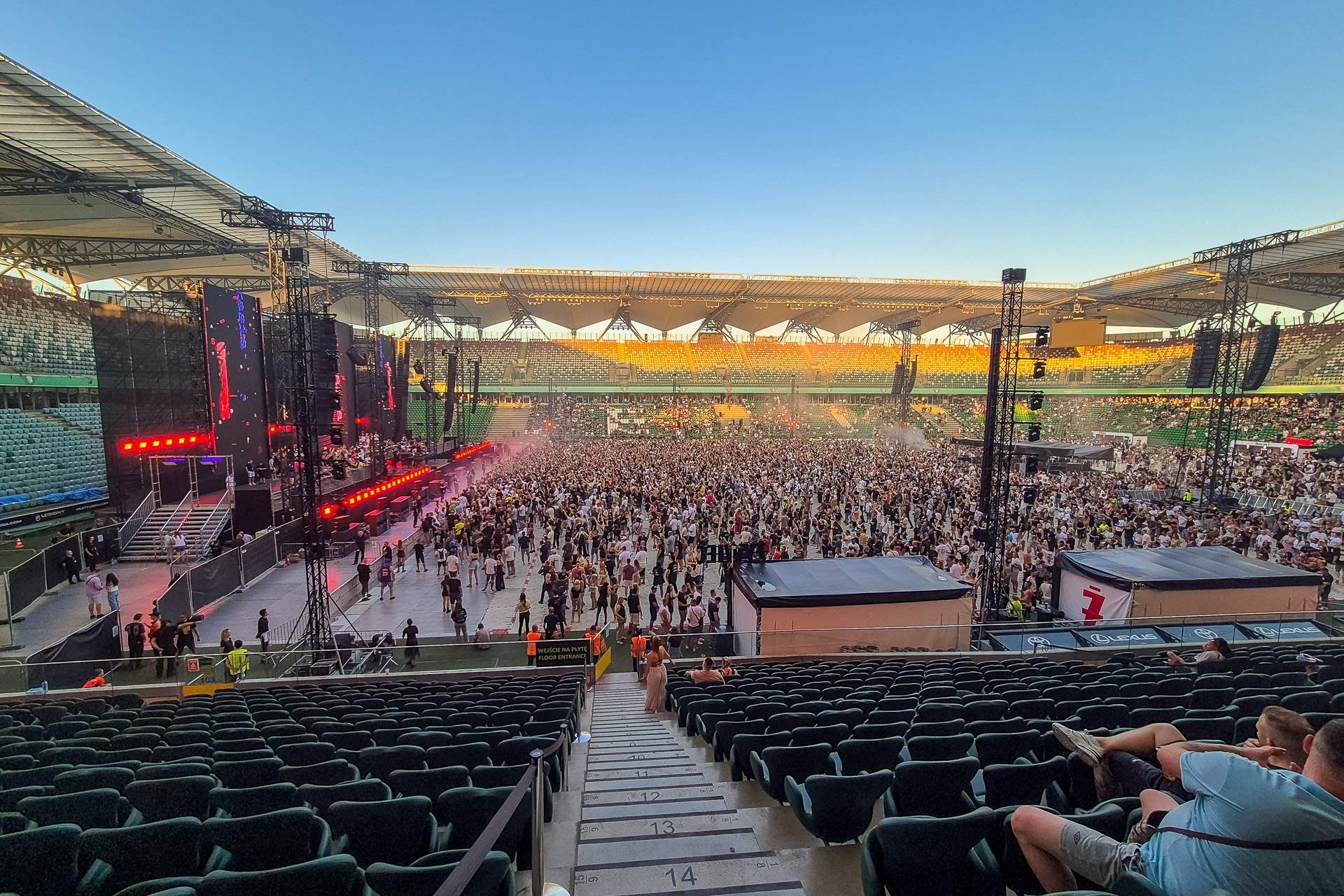 stadion Legii koncert warsaw music festival