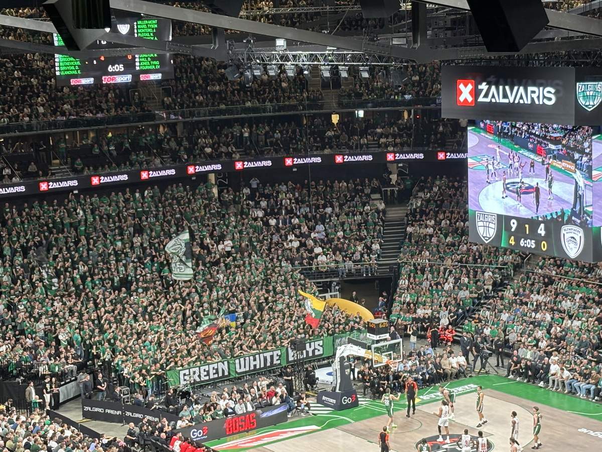 Żalgiris Kowno,Żalgiris Arena,Green White Boys