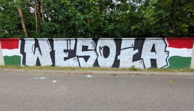 graffiti,Wesoła
