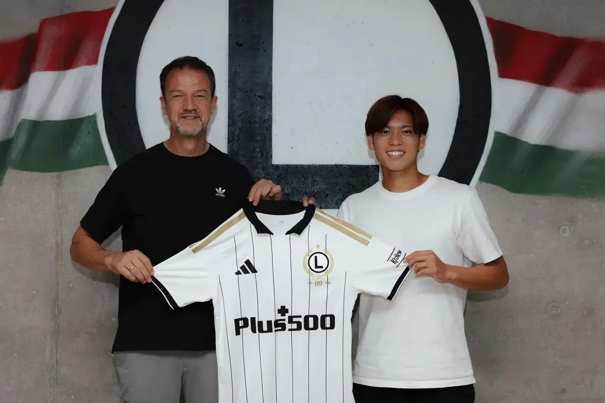Shinnosuke Fukuda piłkarzem Legii