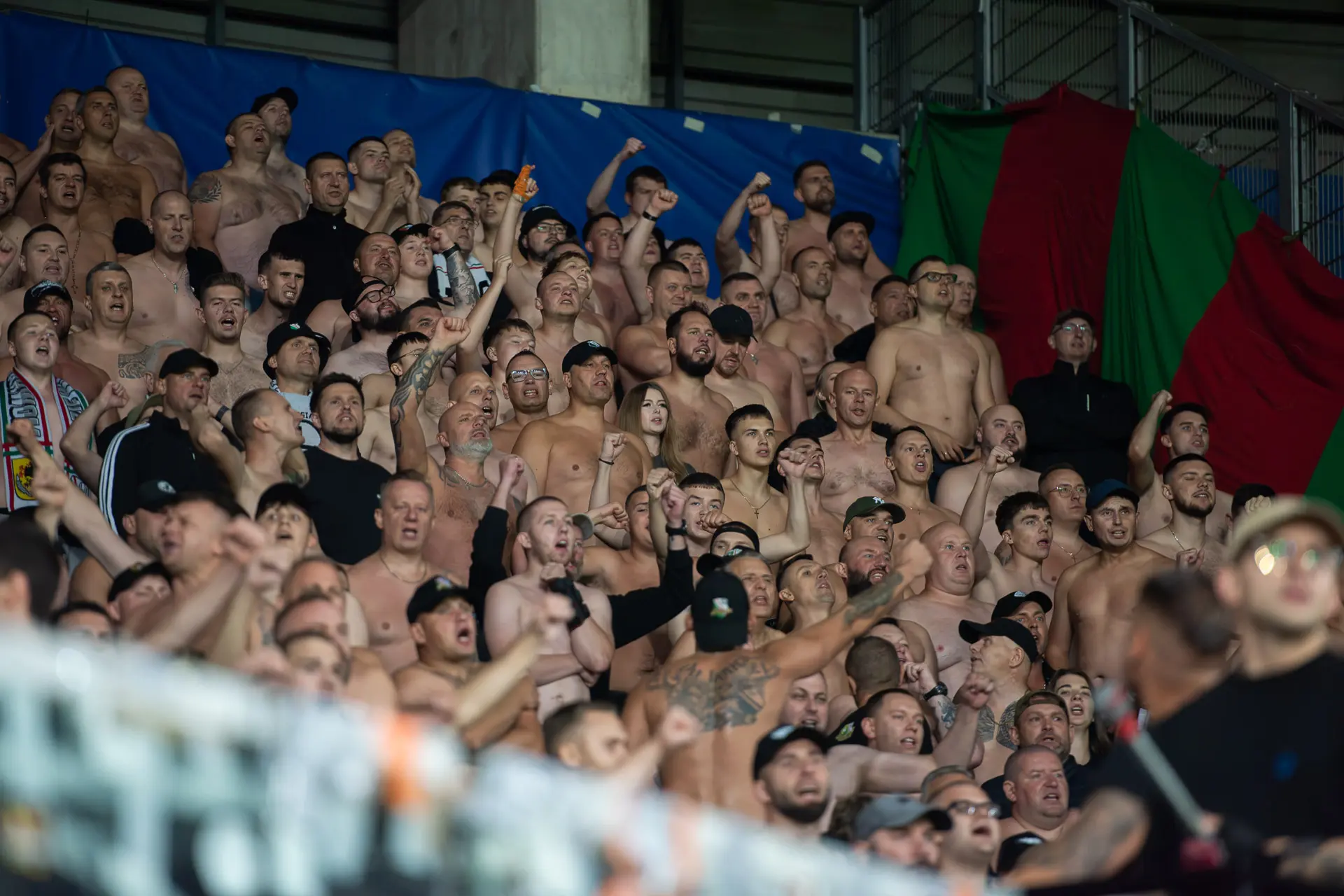 Nie poddawaj się ! - doping legionistów w Lublinie [VIDEO]