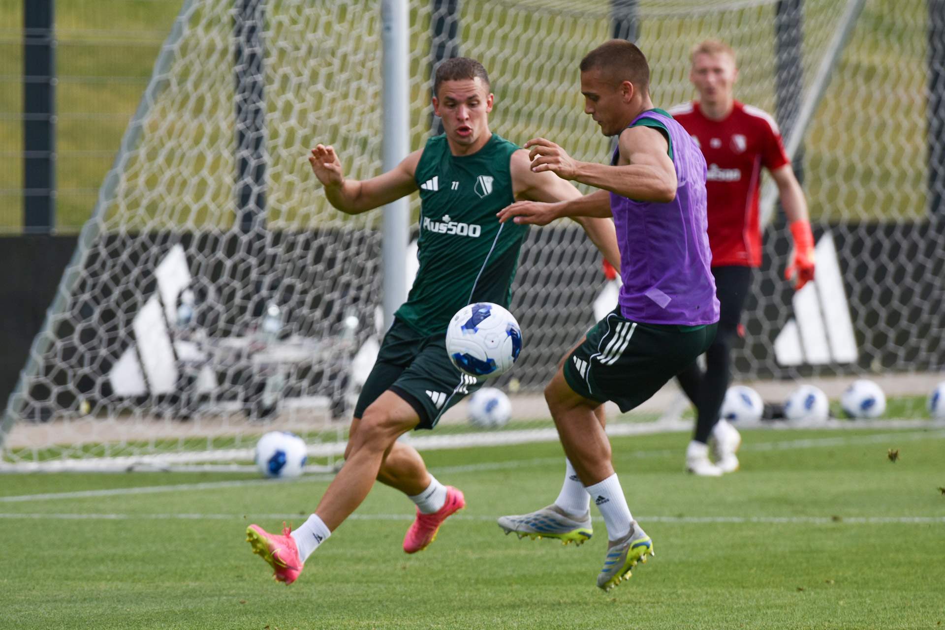 zgrupowanie trening Herzogenaurach Kacper Chodyna Erik MIkanowicz
