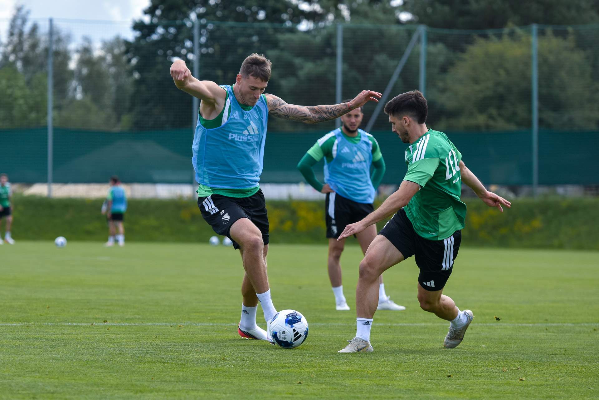 trening Mileta Rajović Ruben Vinagre