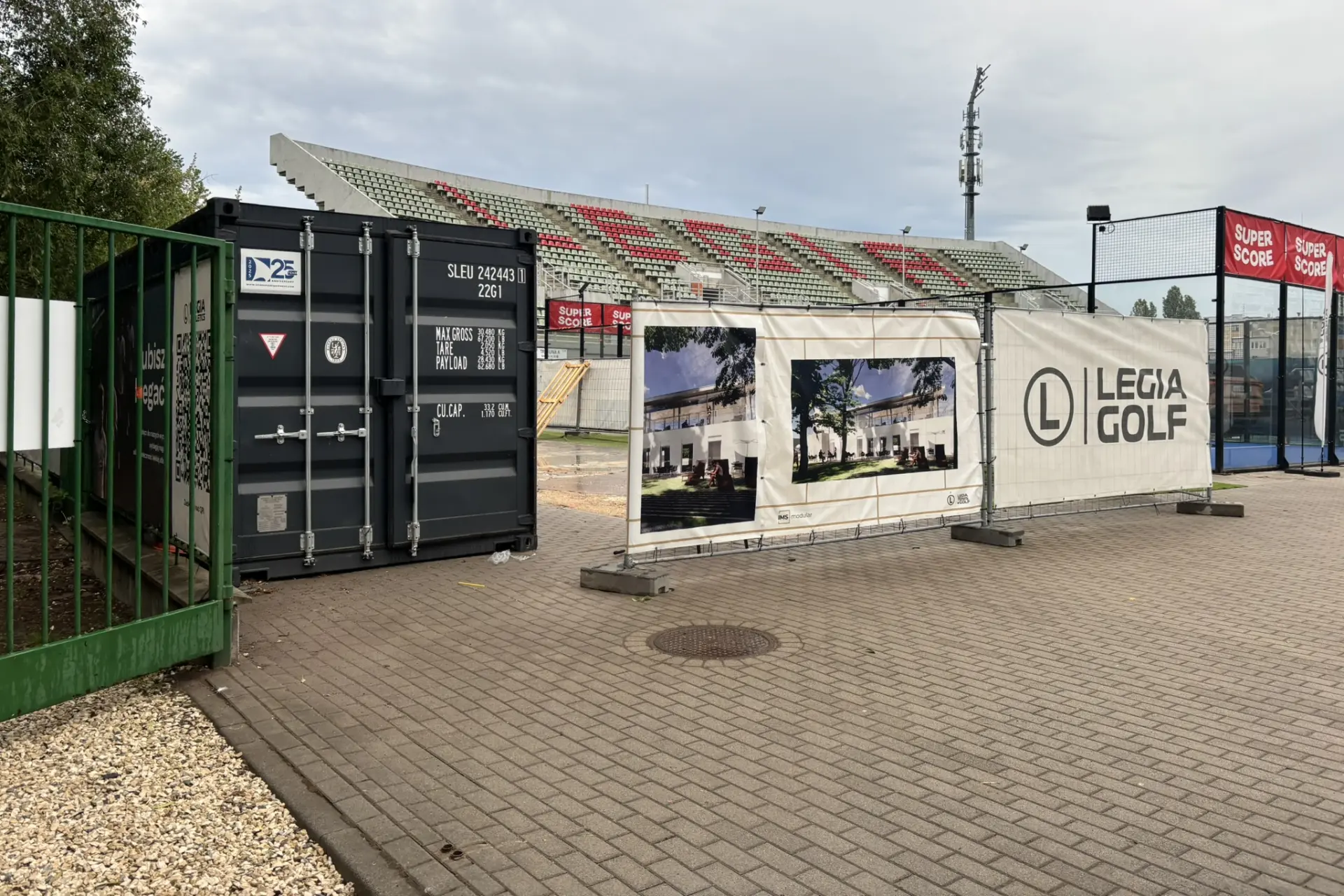 2,4 mln na gruntowną modernizację kortów Legii