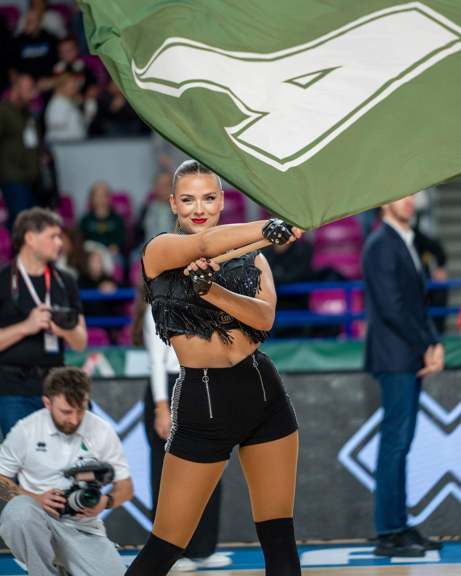 koszykówka Legia Warszawa - Dziki Warszawa Torwar cheerleaders