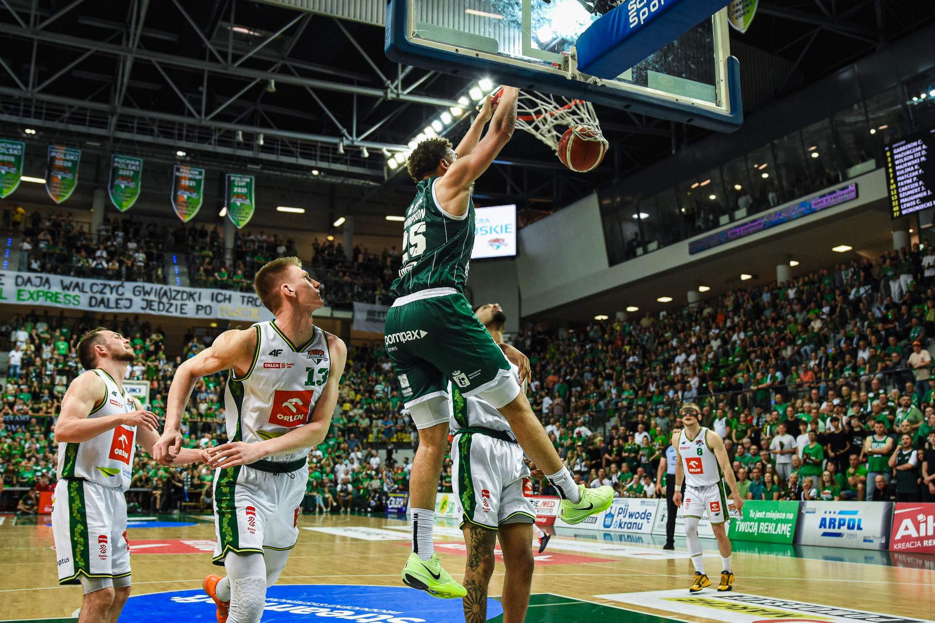 koszykówka Zastal Zielona Góra - Legia Warszawa