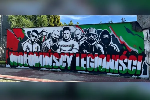 Nowe legijne graffiti: Wołomińscy Legioniści (625)