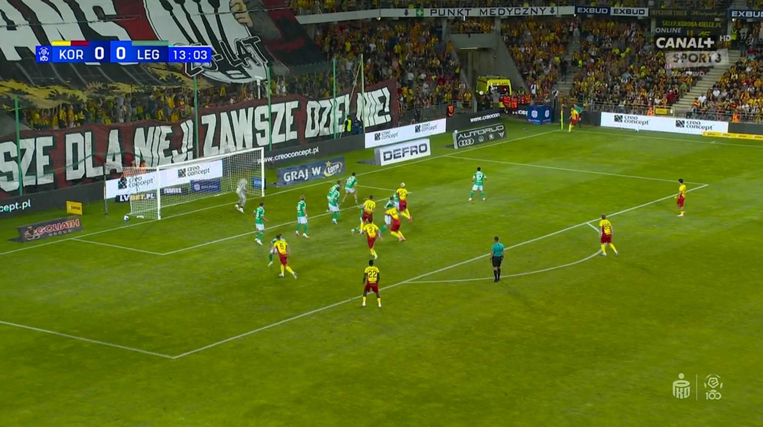 Korona Kielce - Legia Warszawa screenshot