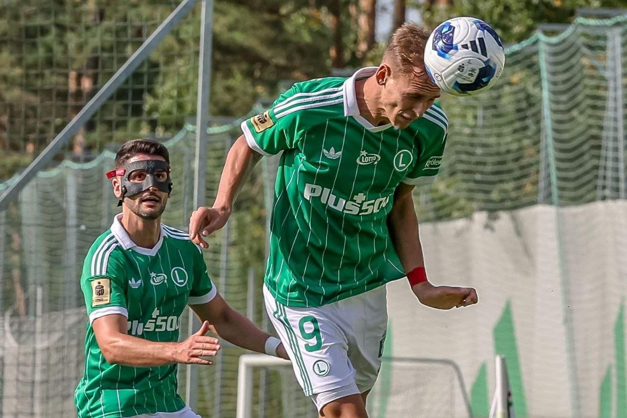 Legia Warszawa - Korona Kielce, sparing, Rafał Adamski, Antonio Colak