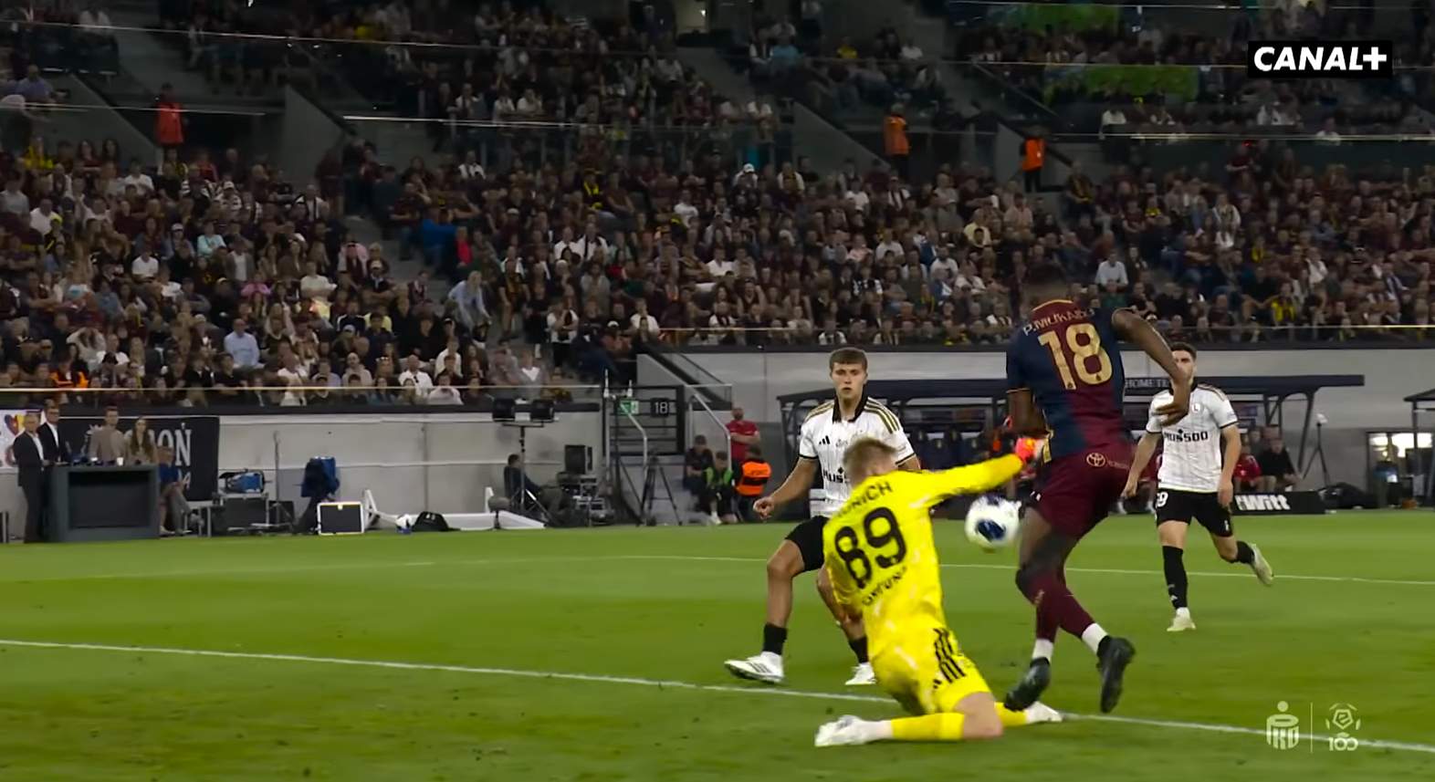 screenshot Pogoń - Legia