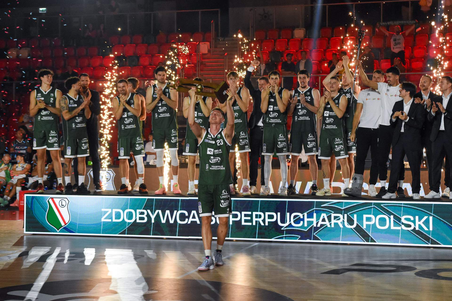 koszykówka Superpuchar Polski Legia Warszawa - Zastal Zielona Góra