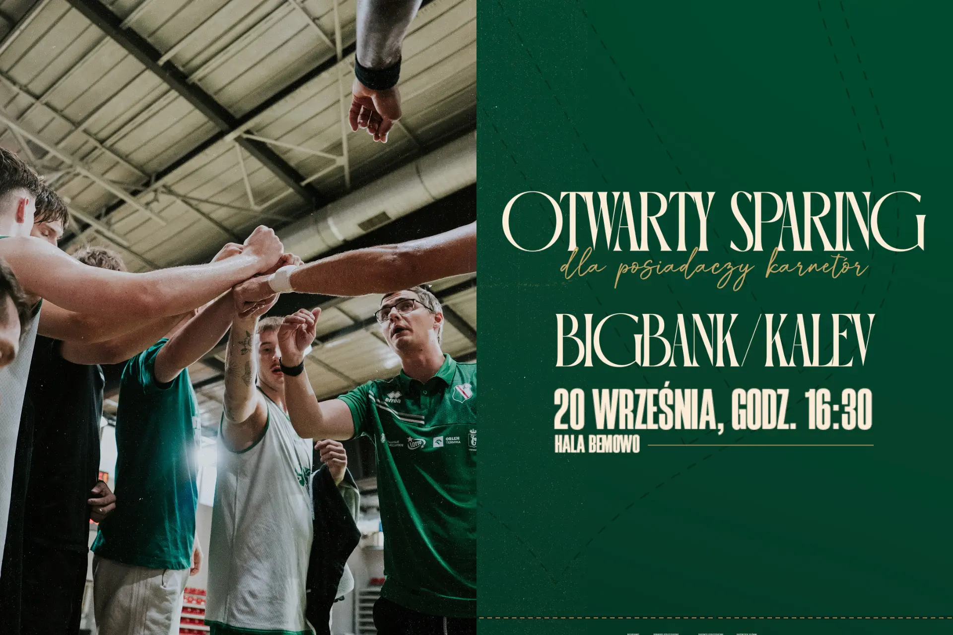 20 września sparing otwarty dla karneciarzy