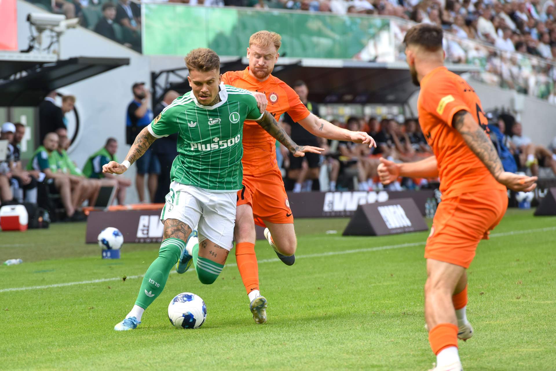 Legia Warszawa - Zagłębie Lubin Kamil Piątkowski,mecz-3642