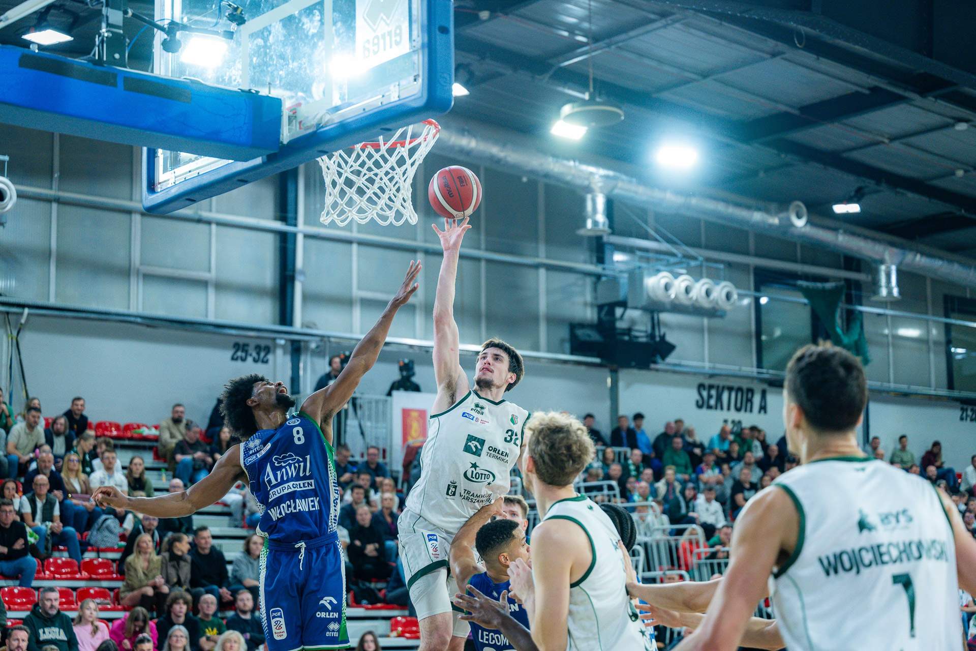 koszykówka Legia Warszawa - Anwil Włocławek