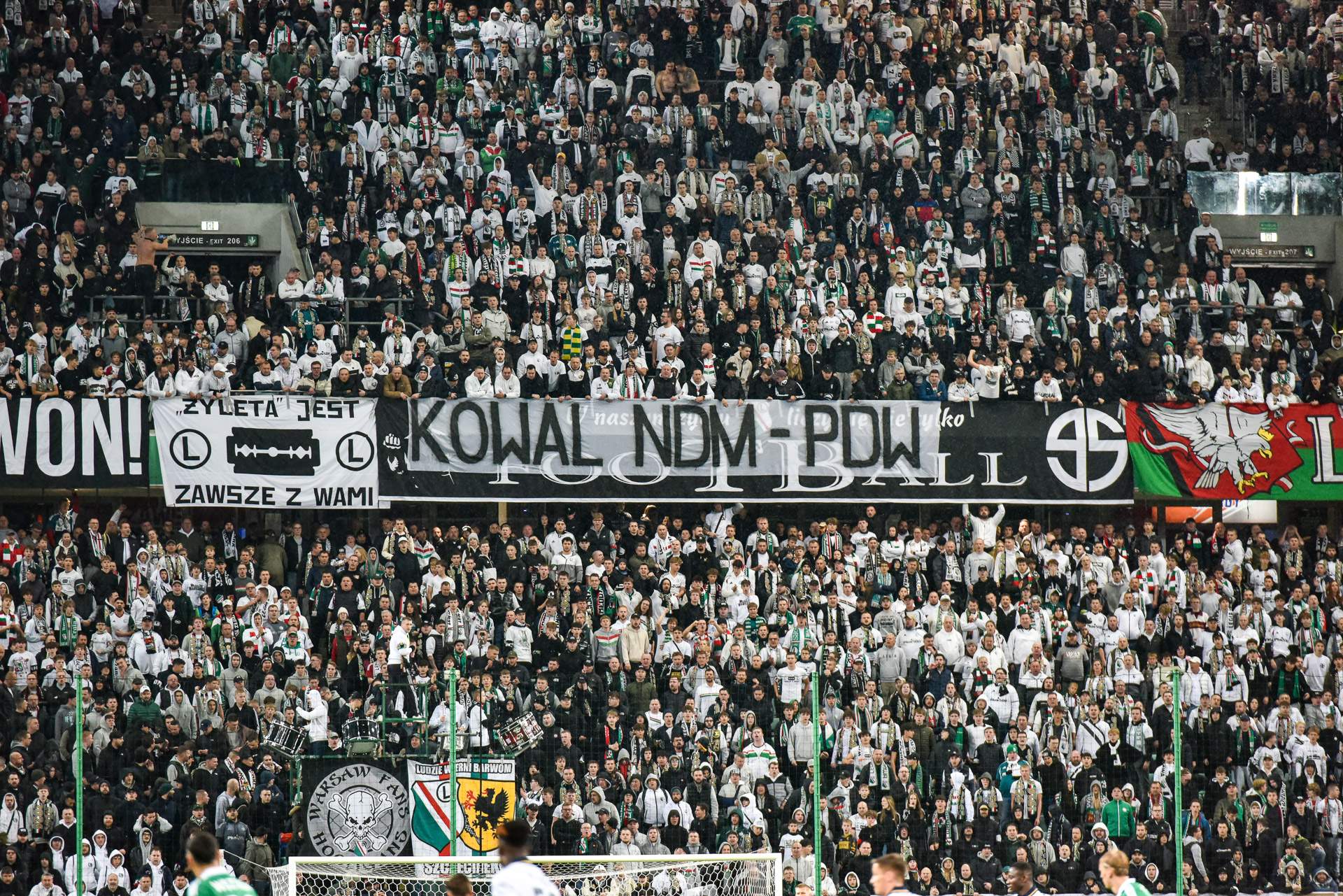 Legia Warszawa - Lech Poznań Żyleta Kowal NDM PDW,mecz-3655