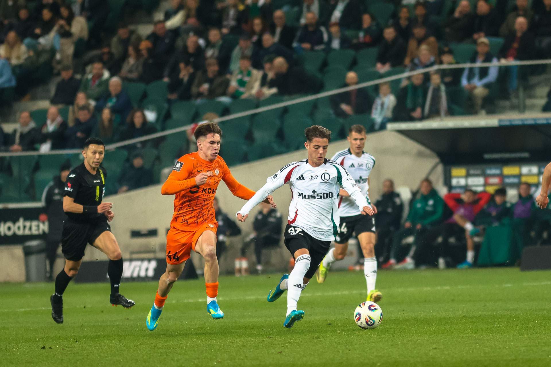Legia Warszawa - Zagłębie Lubin, Marcel Reguła, Kacper Urbański