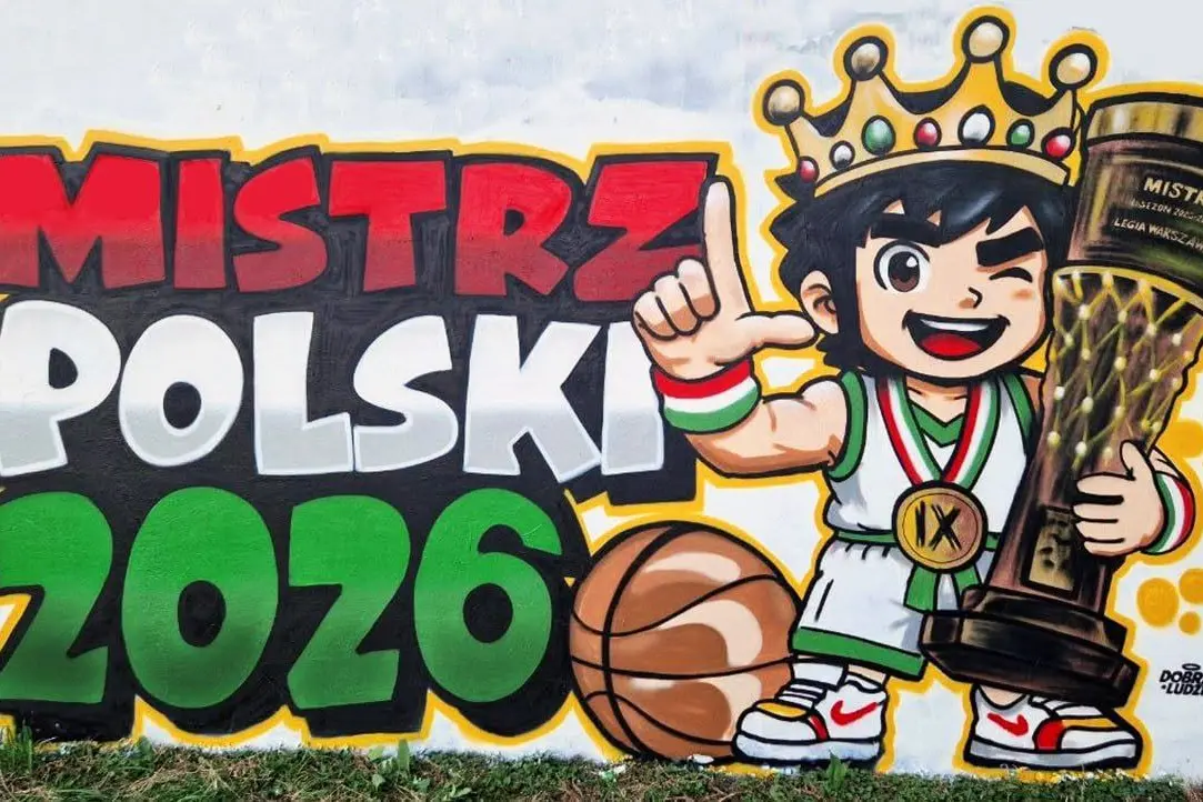 Nowe legijne graffiti: Mistrz Polski 2026 (607)