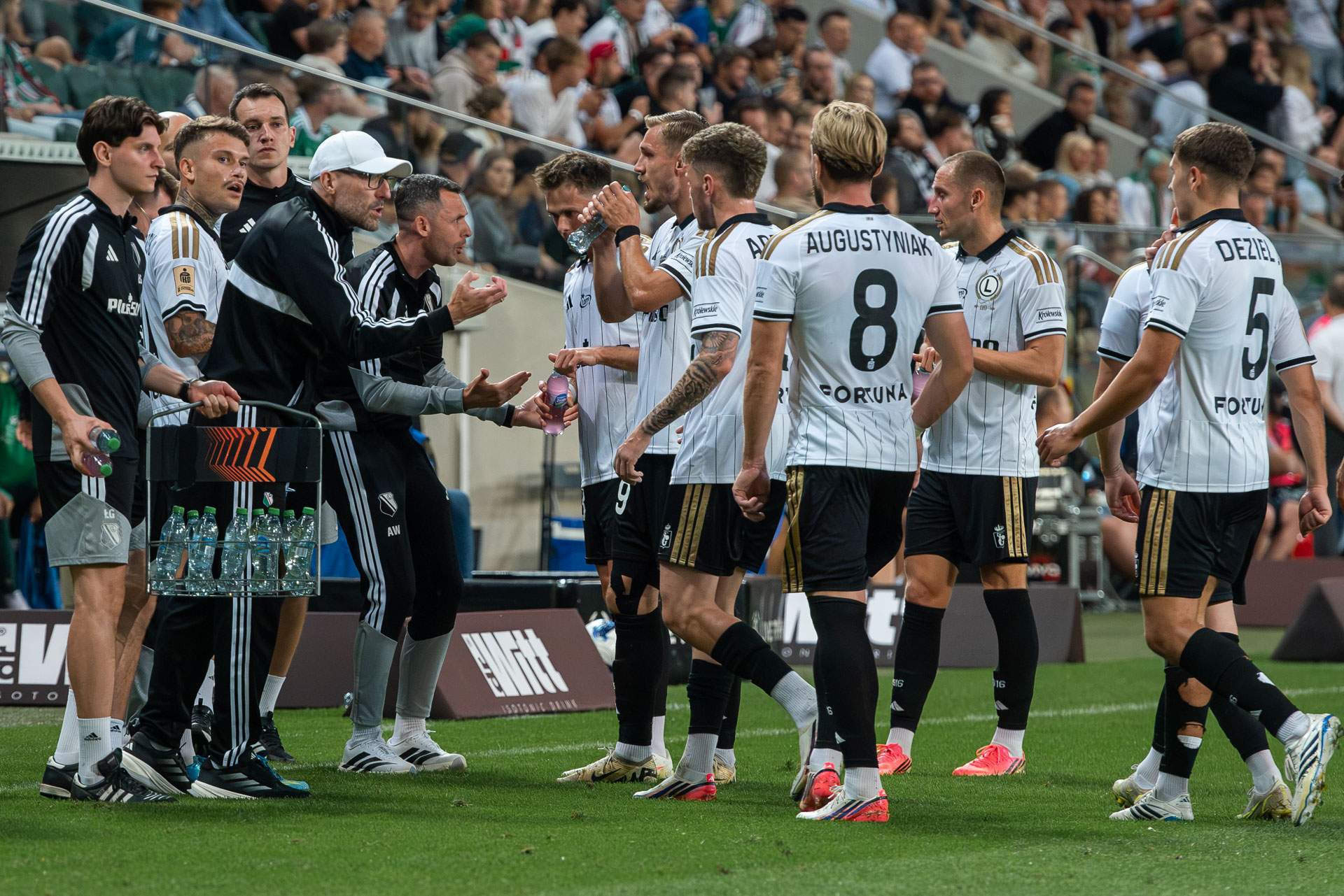 Legia Warszawa - Śląsk Wrocław Marek Papszun zespół