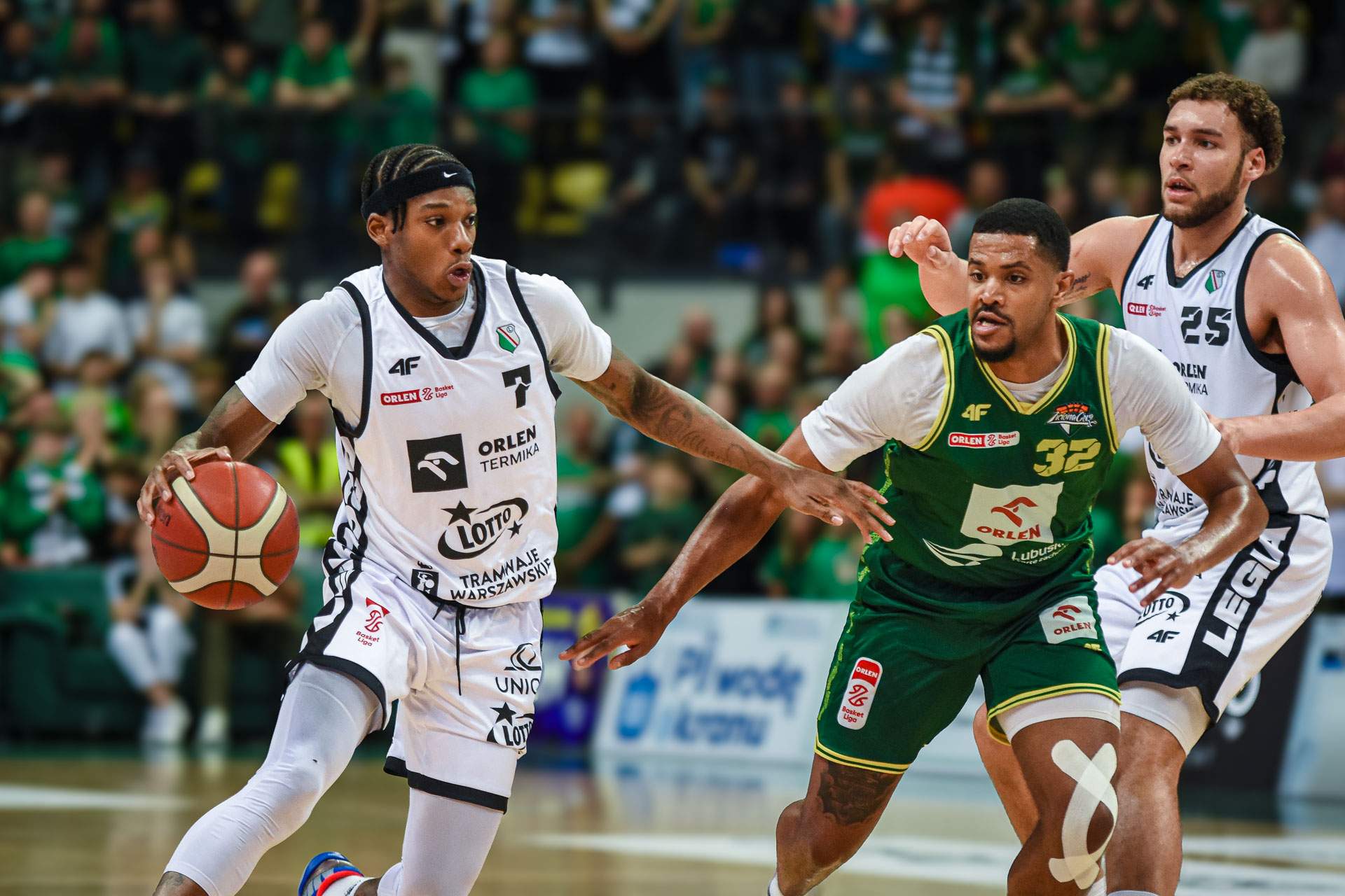 koszykówka Zastal Zielona Góra - Legia Warszawa Brewton