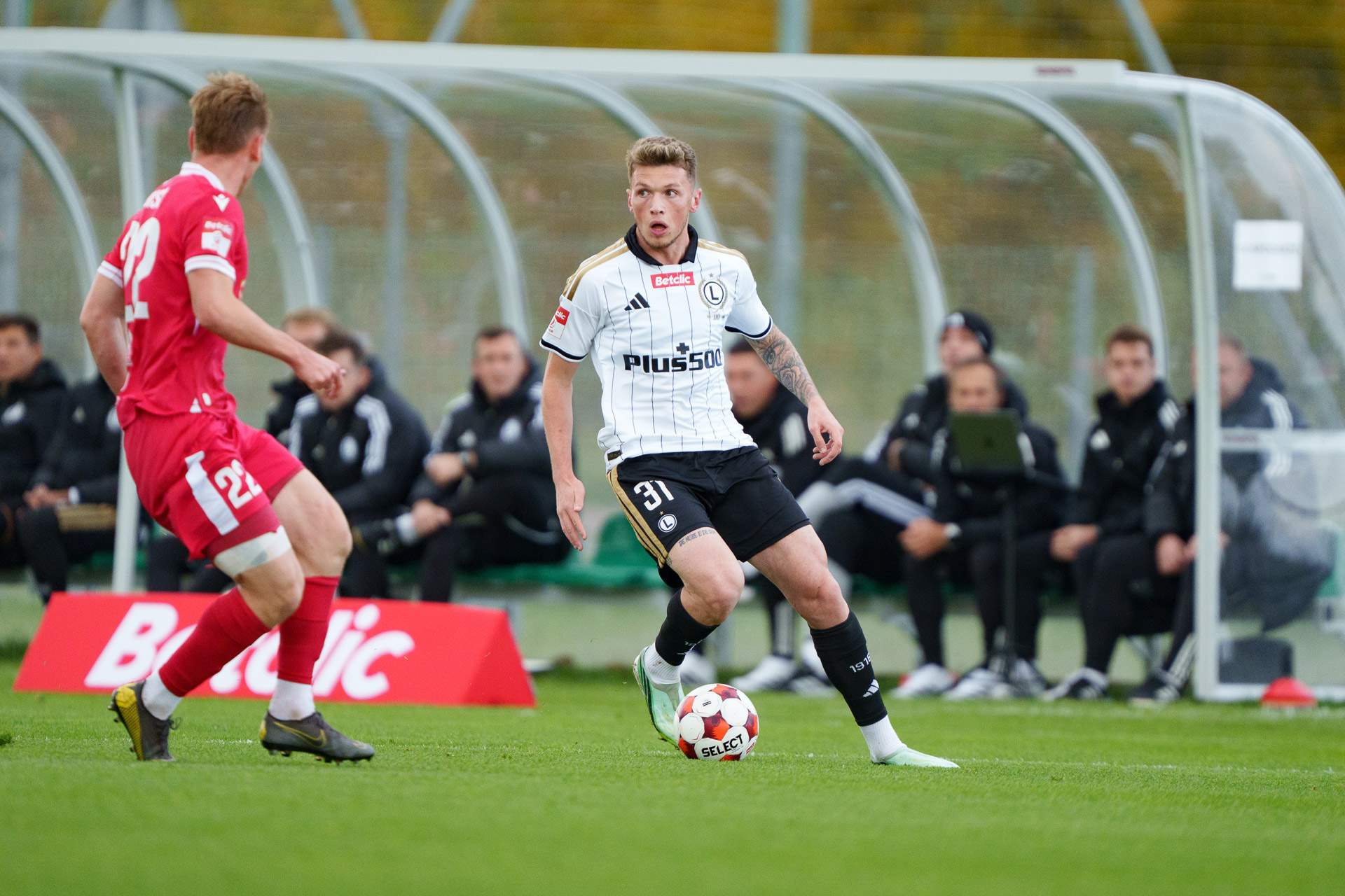 rezerwy Legia II Warszawa - Resovia Rzeszów Henrique Arreiol
