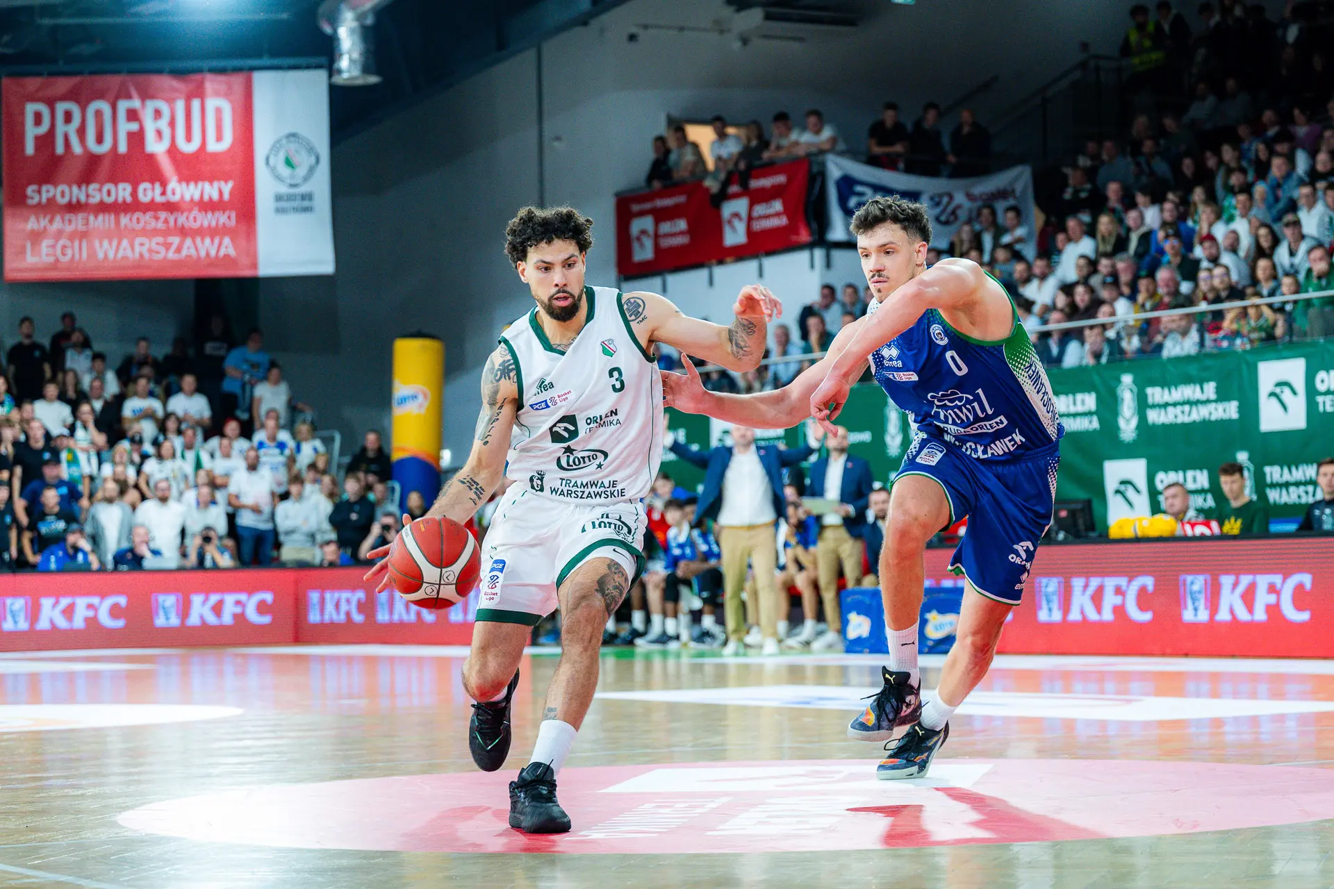 Legia Warszawa 73-72 Anwil Włocławek
