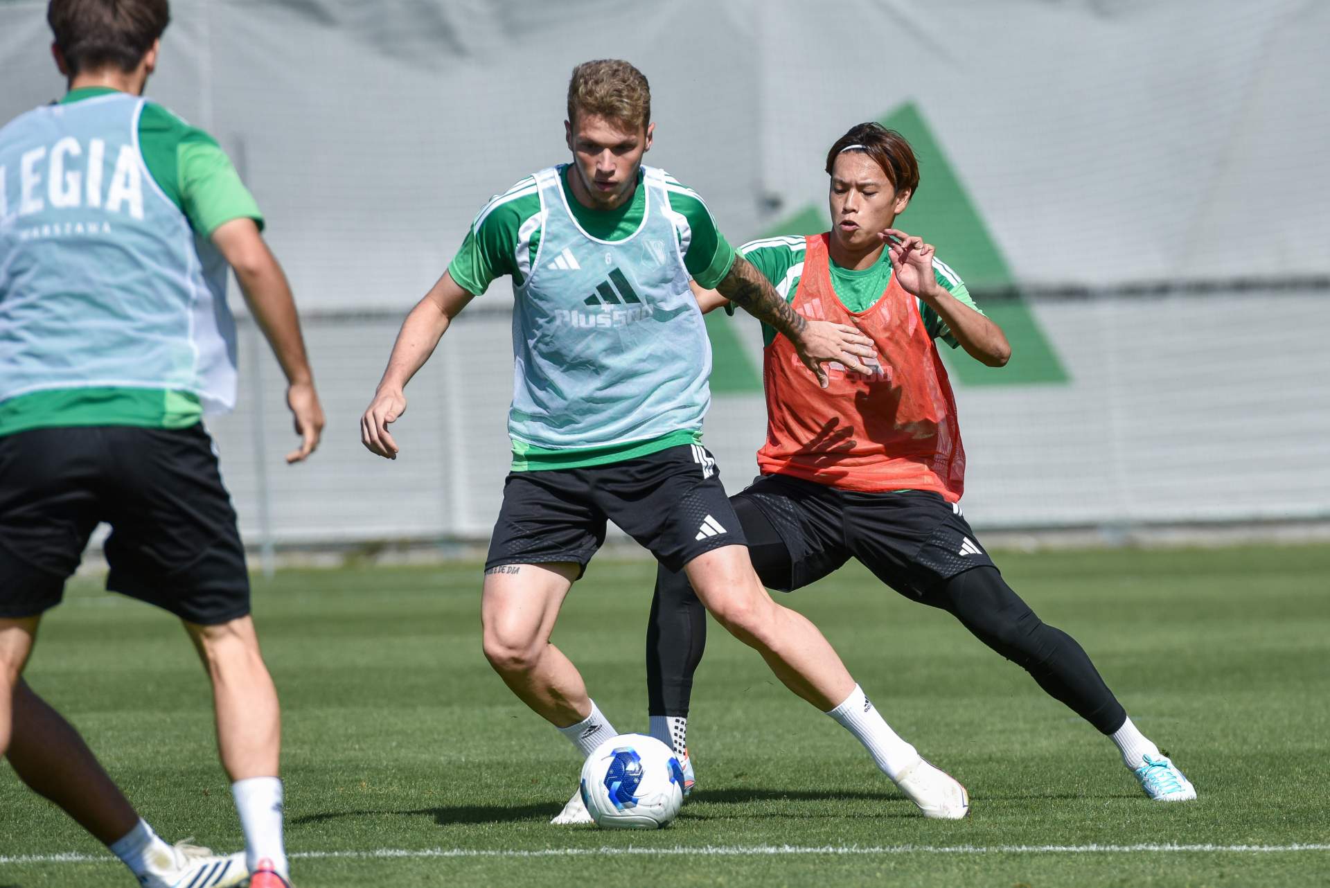 trening Henrique Arreiol Shinosuke Fukuda