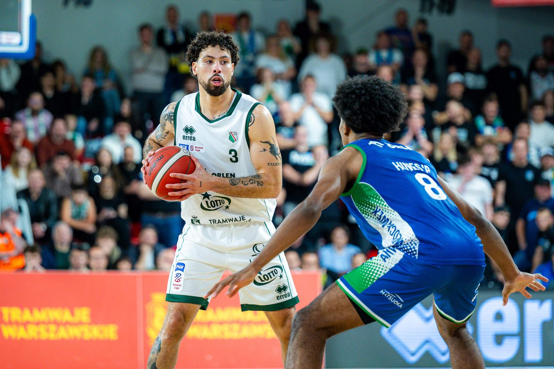 koszykówka Legia Warszawa - Anwil Włocławek Arguster Daniels IV