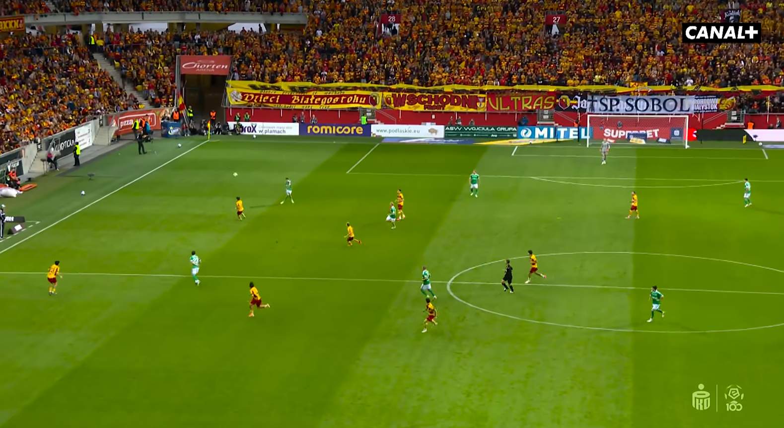 Jagiellonia Białystok - Legia Warszawa screenshot