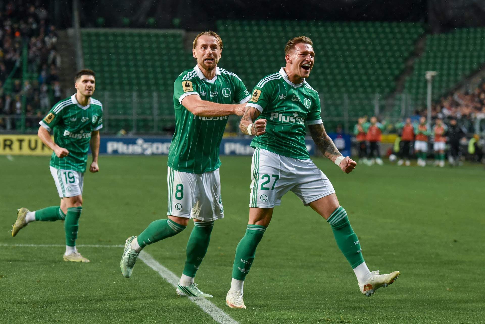 Legia Warszawa - Lech Poznań Rafał Augustyniak Bohdan Wjunnyk