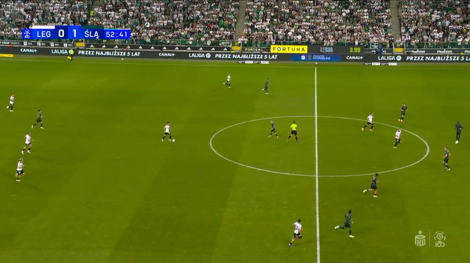 Legia Warszawa - Śląsk Wrocław screenshot