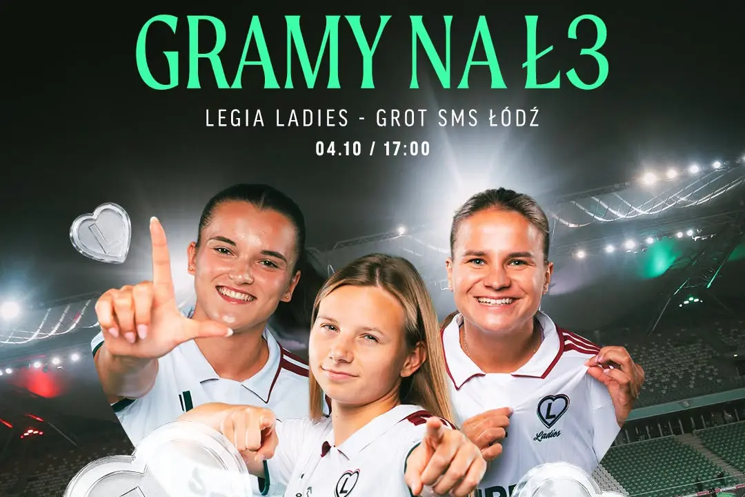 Legionistki zagrają 4 października przy Ł3