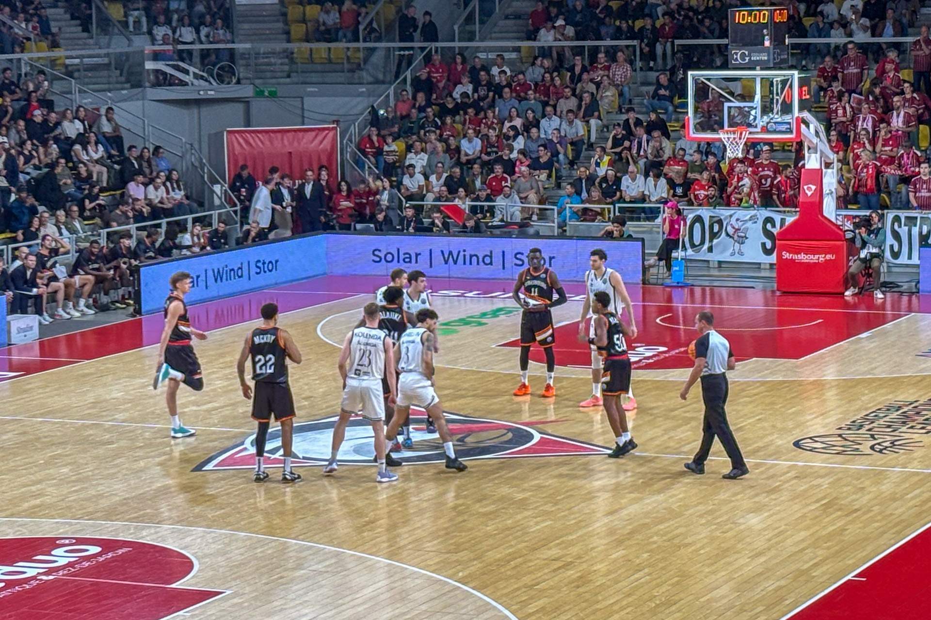 koszykówka, BCL SIG Strasbourg - Legia Warszawa