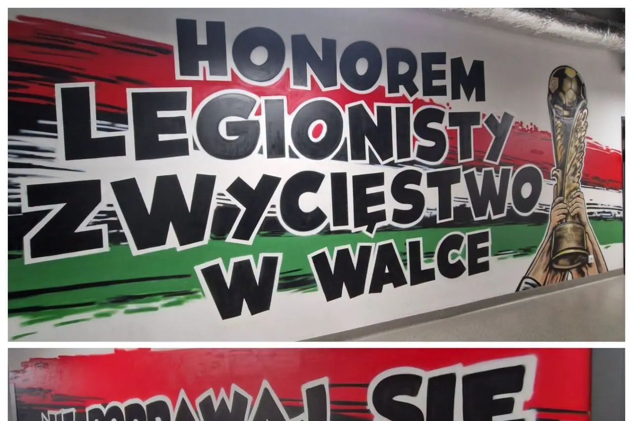 Nowe legijne graffiti: Honorem Legionisty zwycięstwo w walce (616)