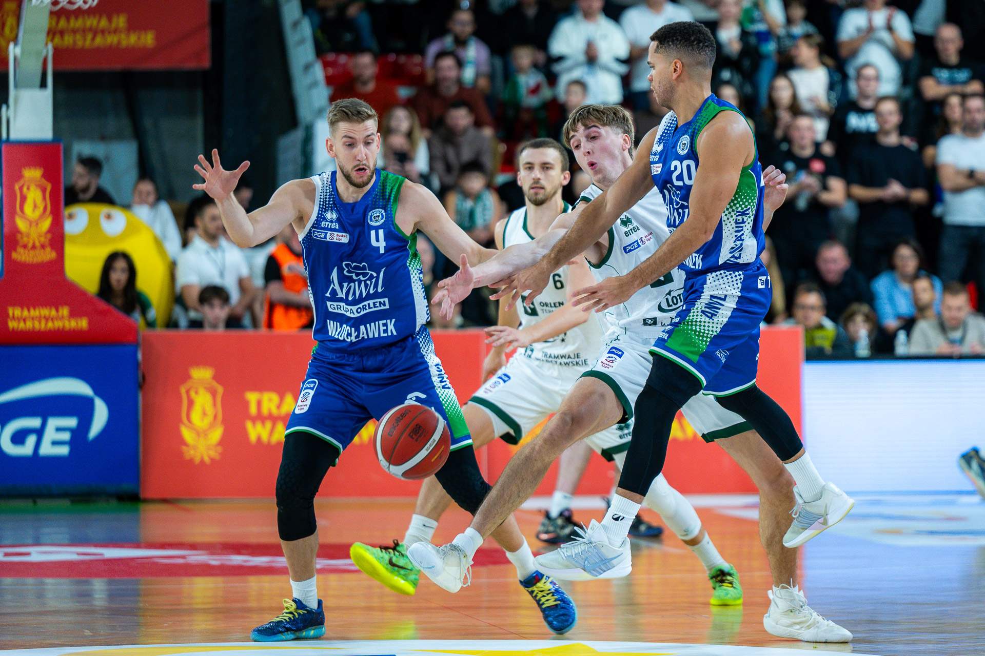 koszykówka Legia Warszawa - Anwil Włocławek