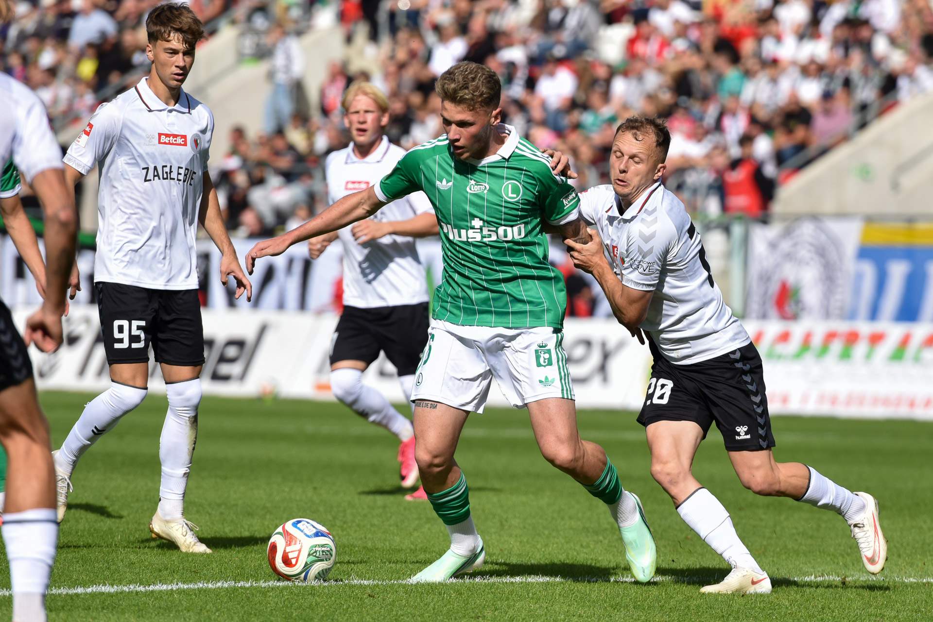 Zagłębie Sosnowiec - Legia Warszawa Henrique Arreiol,mecz-3652